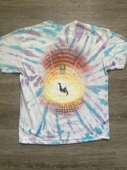 Travis Scott Astroworld Festival Flame Tie Dye Graphic T-Shirt