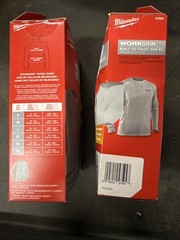 2 Packs Milwaukee Men’s Work Skin Extra Large Gray Light Weight