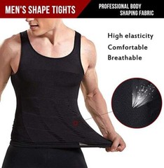 Men Slimming Gynecomastia Chest Belly Compression Body Shaper Tanktop Vest Shirt