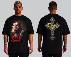 BLACK SABBATH OZZY MASK HARD ROCK BLACK T SHIRTS MEN’S SIZES