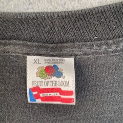 Vtg Surf Shirt XL Crew Neck Single Stitch Beach Fruit of the Loom 90s Y2K