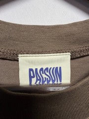 PacSun Design Studio T-Shirt Mens Medium Brown Text Graphic Back Everyday Wear