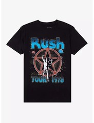 Rush Vortex Band Mens T-shirt Tour 1978 New – Band Tees