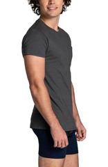 Fruit Of The Loom Men’s 6pk Pocket Tees Size L New Moisture Wicking Eversoft