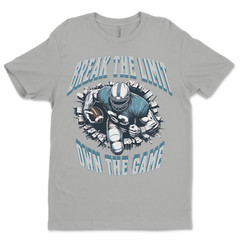 Custom T-Shirt break the limit Dtf Print On Next Level T-Shirt unisexSoft Cotton