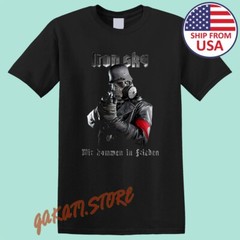 Iron Sky Soldier Wehrmacht Soldier Bell UFO Men’s Black Size S-5XL