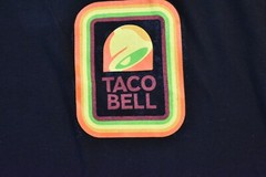 Taco Bell Mens Classic Chest Logo Black Shirt New XL