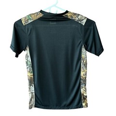 Chevrolet American Muscle Shirt Small Realtree Xtra Camo Trim Black Short Sleeve