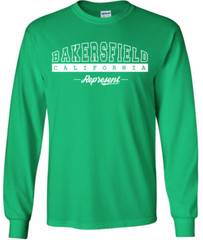 Bakersfield California State T-Shirt Long Sleeve Graphic Tees Unisex Apparel
