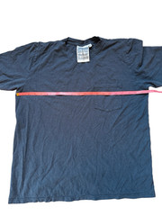 Jungmaven NavyBlue Pocket Tshirt Large Hemp and Organic Cotton