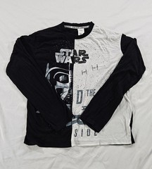 Disney Star Wars Darth Vader Long Sleeve Shirt Men’s Size Large The Dark Side