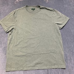 J.Crew T Shirt Mens XL Olive Green Cotton Crew Neck Short Sleeve Summer Tee