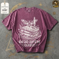 Read Until Dawn Book Lover Comfort Tee