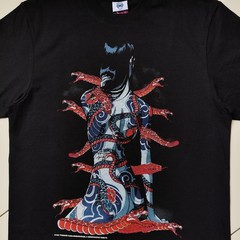 Rare Anime Ninja Scroll T-shirt Benisato XL