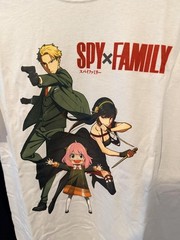Spy x Family BIOWORLD Graphic T-Shirt White Large Unisex