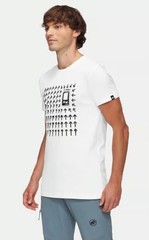 Mammut Massone T Shirt Barry Vox Medium 100% Organic Cotton White