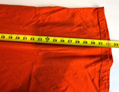 Skyland Tees Men’s Orange Bitcoin Satoshi Nakamoto Est 2009 Crew Neck Shirt 3XL
