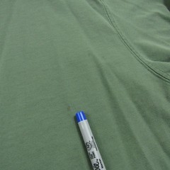 Wrangler Shirt Mens Extra Large Green FR Fire Resistant Workwear *Holes