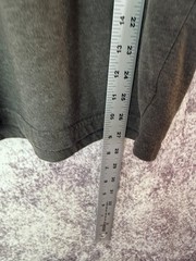 Prana T-Shirt Mens M Beer Belly Organic Cotton Journeyman Heater Gray Camp Hike