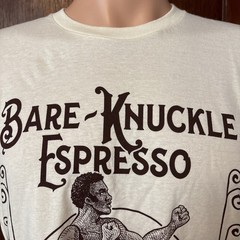 NEW Bare-Knuckle Espresso Tom Molineaux Heavyweight Boxer Shirt Size Medium
