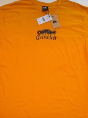 Quiksilver Men’s Daisy Flower T-Shirt Herb Green 2XL Organic Cotton NWT