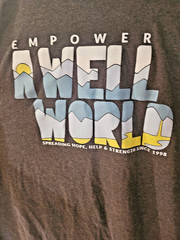 Tultex 241 Sources of Strength “Empower A Well World” Graphic T-Shirt – Size L
