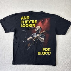ZACH BRYAN The Boys Are Out Double-Sided Shirt XL Black Tour Heavyweight Cotton