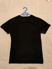 PIERRE CARDIN Men’s T-Shirt | Active-Fit | Black Graphic Logo Tee | Size M