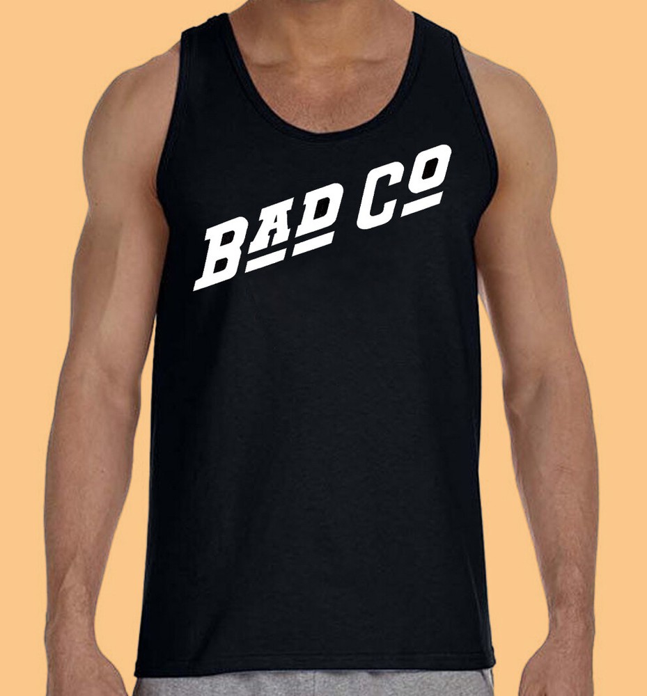 Tank Top,Unisex, Black, 60″s Rock, Business, Professional, Music, Promo, Bad Co.