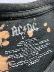 AC/DC T Shirt For Those About To Rock British Tour ’81 black size Medium Mens