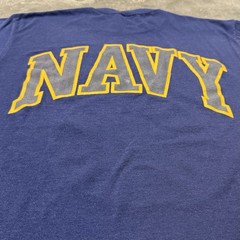 Vintage US Navy Single Stitch T Shirt Soffe USA Made XL Crewneck Military Tee