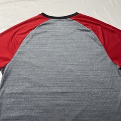 Alabama Crimson Tide T-Shirt Mens Large Red Gray College Sport Baseball Football