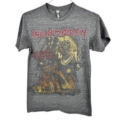Iron Maiden Eddie Number of the Beast Graphic Tee Tri-Blend 38″ Chest