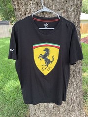 Brand New PUMA Ferrari Scuderia 2024 Tee Mens Large Black