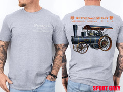 Steam Engine T-Shirt – Vintage Locomotive Graphic – Classic Railway Train Shirt