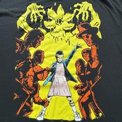 Loot Crate Shirt Mens 3XL Black Stranger Things Graphic Crewneck Cotton Jersey