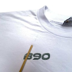 B90 Pro Athletic Soccer T-Shirt White Blue Graphic Tee Men’s Size M