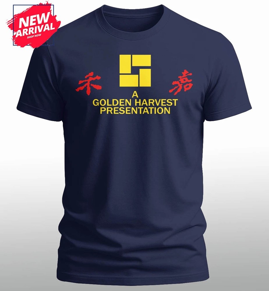 Hong Kong A Golden Harvest Presentatio Logo T-Shirt Gifts – USA Size S-5XL