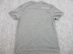 Greg Norman Shirt Mens Adult Small Gray Shark Logo Outdoors Golf Lightweight
