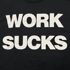 Blink-182 “Work Sucks” T-shirt, Size XXL