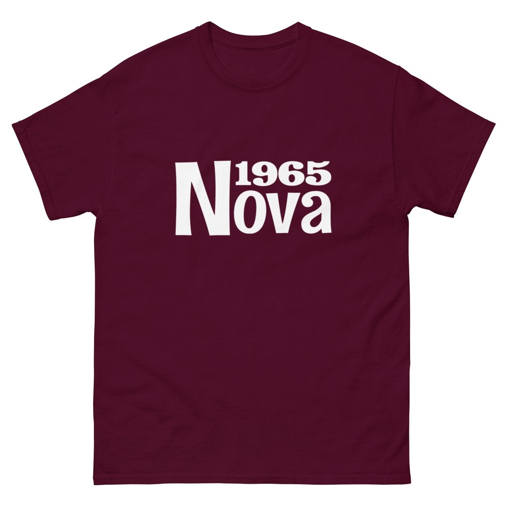 1965 CHEVY NOVA T-SHIRT sizes SMALL thru 5XL CHOOSE FROM 10 COLORS!