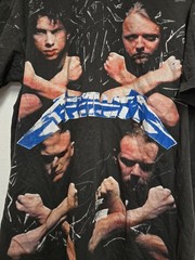 Vintage Large 1998-99 Giant Bootleg Metallica T Shirt Size XL
