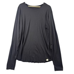 One Golden Thread Unisex Size XL Black Long Sleeve T-Shirt Tencel Supima Cotton
