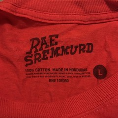 Rae Sremmurd Sremmlife Red L/S Shirt Sz L Tour Concert Hip Hop Rap
