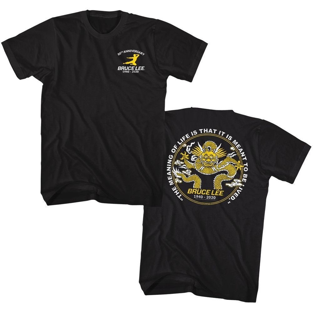 Bruce Lee – 80th Anniversary – Short Sleeve – Adult – T-Shirt