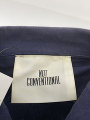 not CONVENTIONAL Long Sleeve Shirt XL Cotton BLU