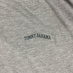 Tommy Bahama T-Shirt Size XXL Gray Doubles Cocktail Graphic Outdoor Beach