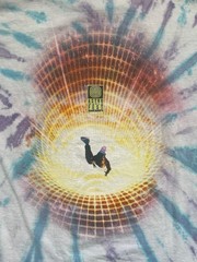 Travis Scott Astroworld Festival Flame Tie Dye Graphic T-Shirt