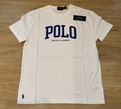 Polo Ralph Lauren Men’s Classic Fit Polo Print Pony T-Shirt Tee White NWT S-XL