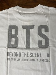 Official BTS Beyond The Scene Men Women Kpop T-Shirt Made In USA NWT Size 1 (S)